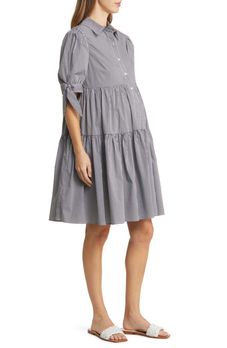 Emilia George Babette Maternity/Nursing Dress, Alternate, color, 