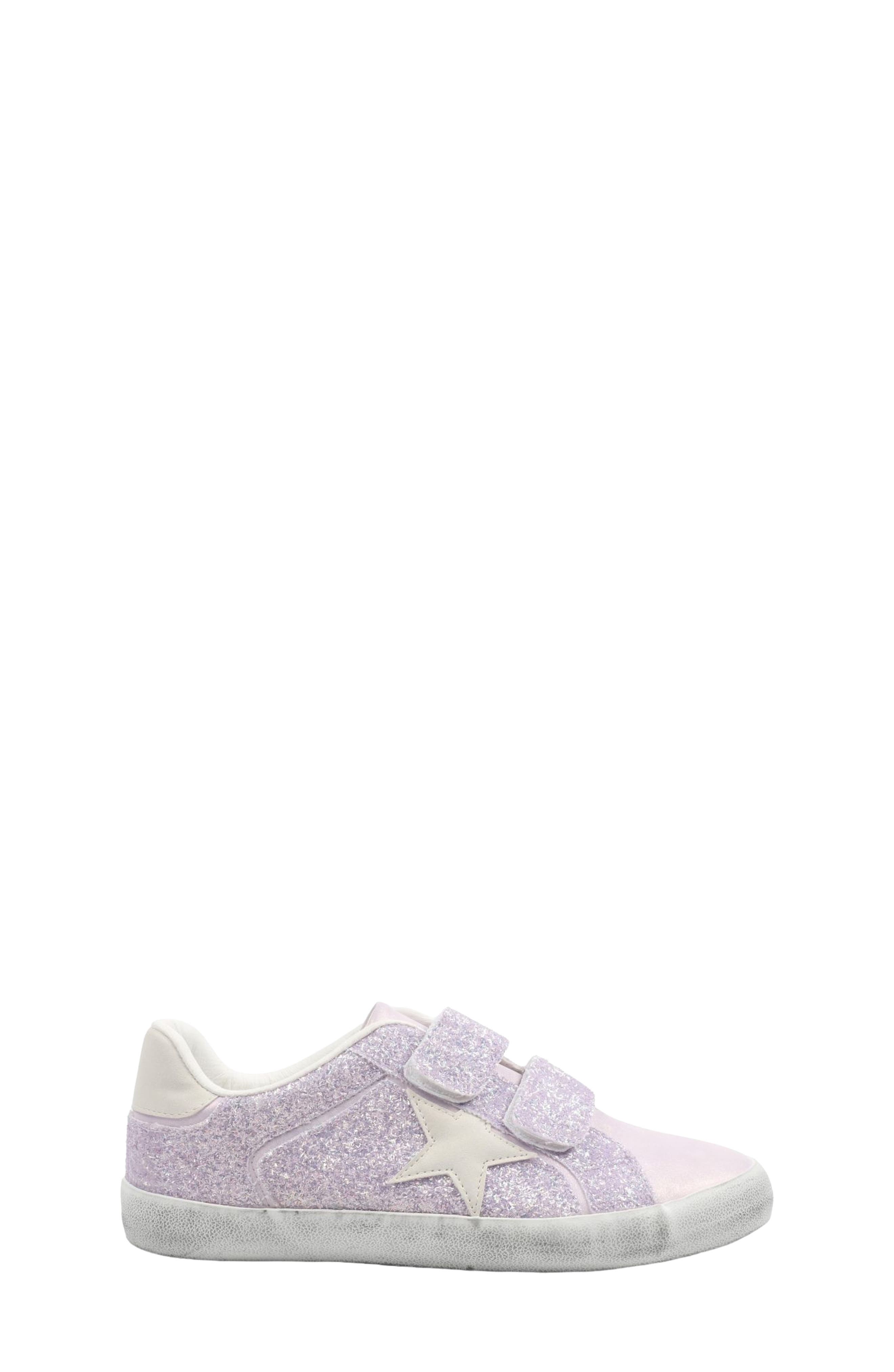 Nina Kids' Koryana Sneaker, Alternate, color, Light Purple Glitter