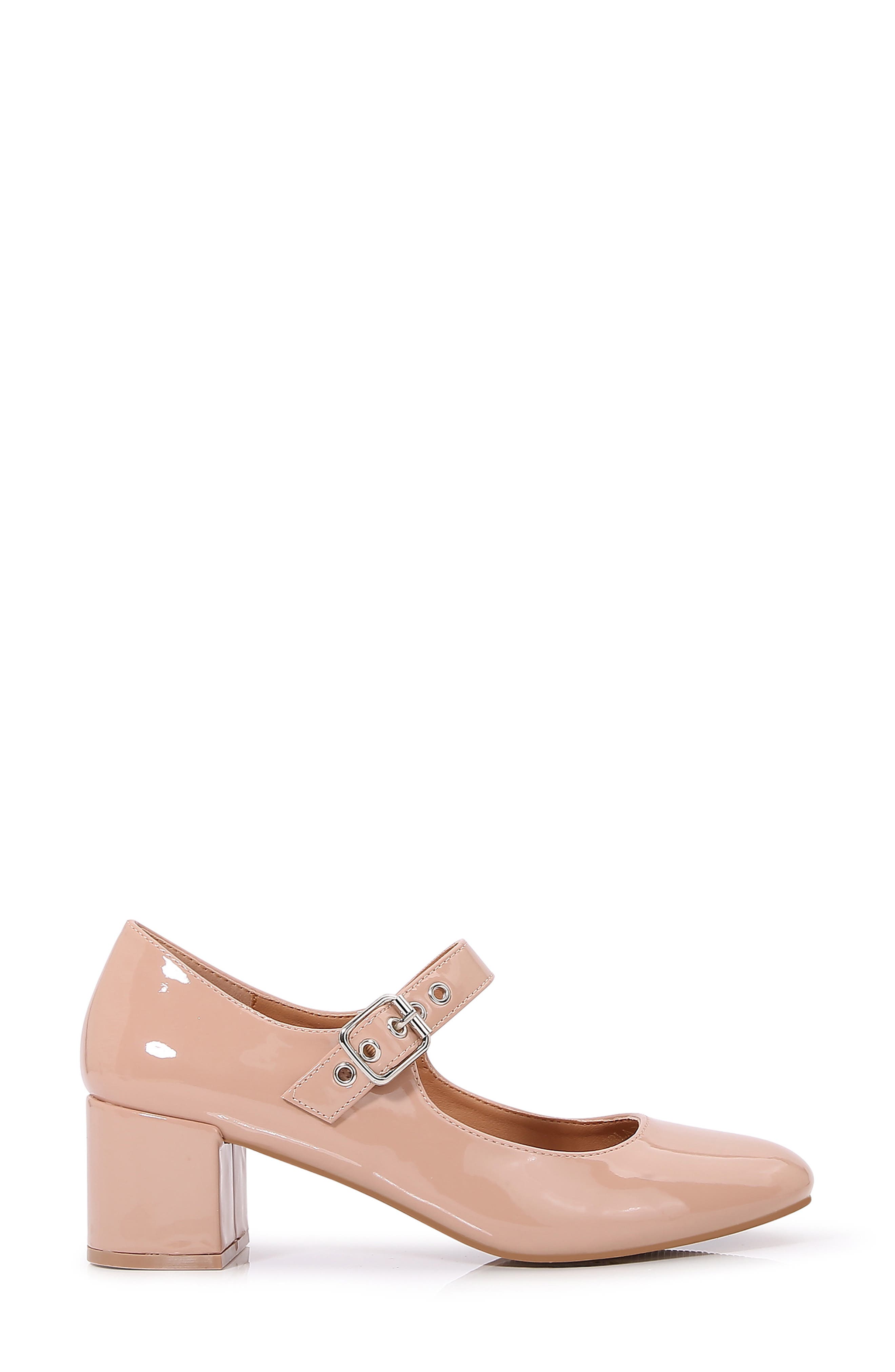 BERNESS Orla Patent Mary Jane Pump, Alternate, color, Beige