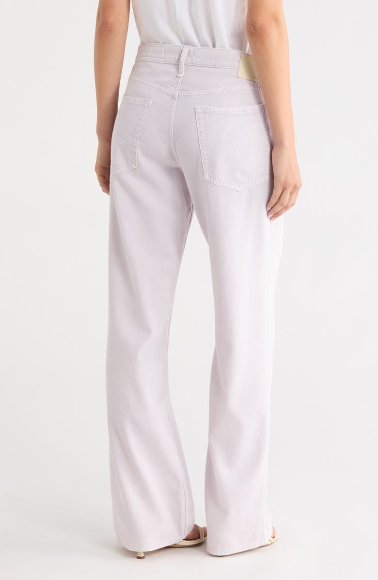 rag & bone Cam Straight Leg Flare Jeans, Alternate, color, Lilac