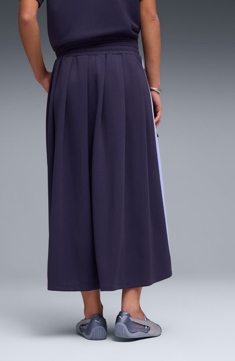 PUMA T7 Pleated Midi Skirt, Alternate, color, 