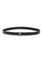 Eagle Buckle Saffiano Leather Belt