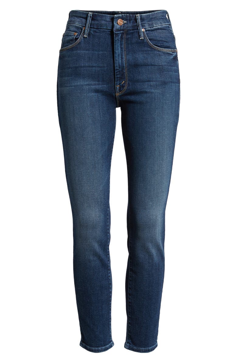 MOTHER The Looker High Waist Crop Jeans, Alternate, color, 