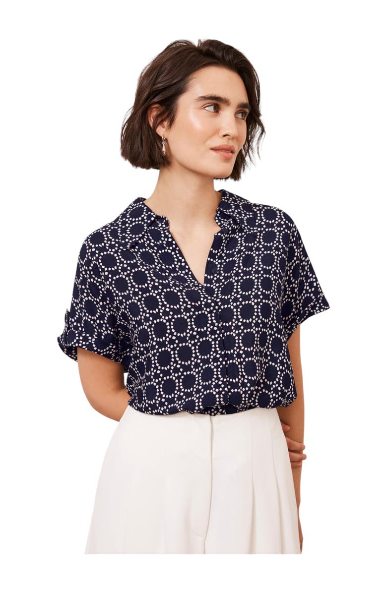 MINT VELVET Print Resort Shirt, Alternate, color,