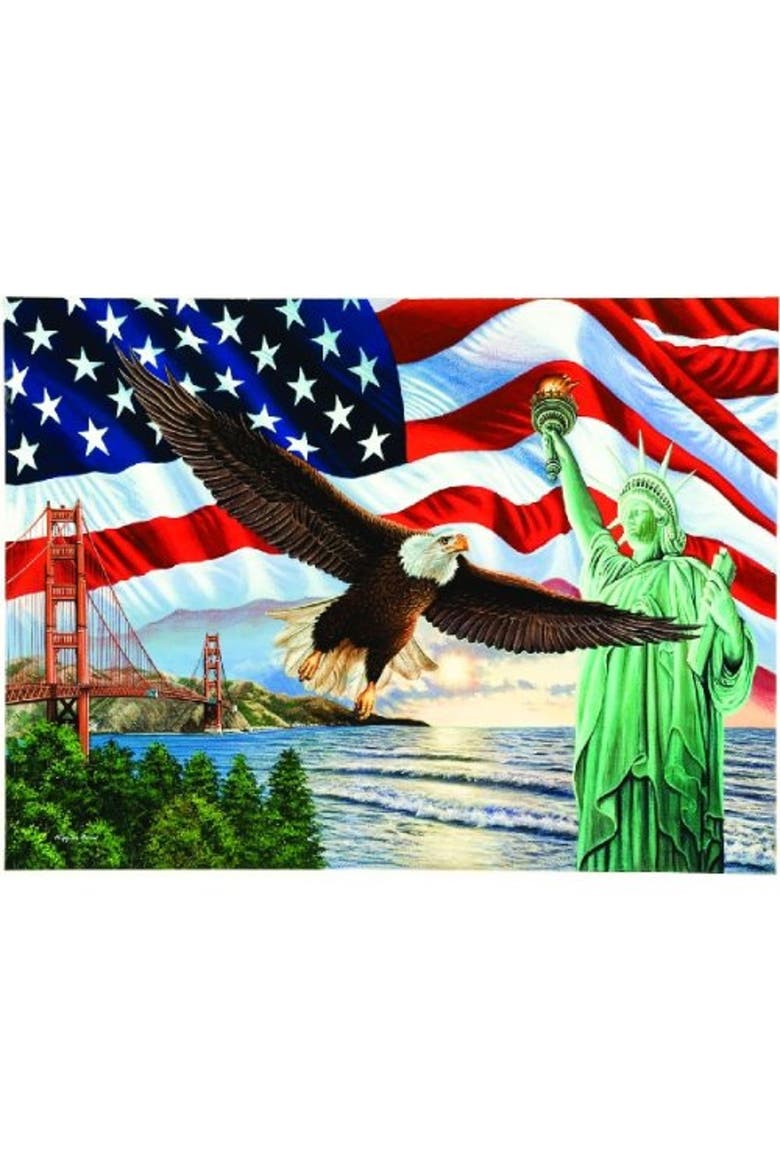 From Sea to Shining Sea 1000 piece Jigsaw Puzzle for Adults, Alternate, color, Multicolor