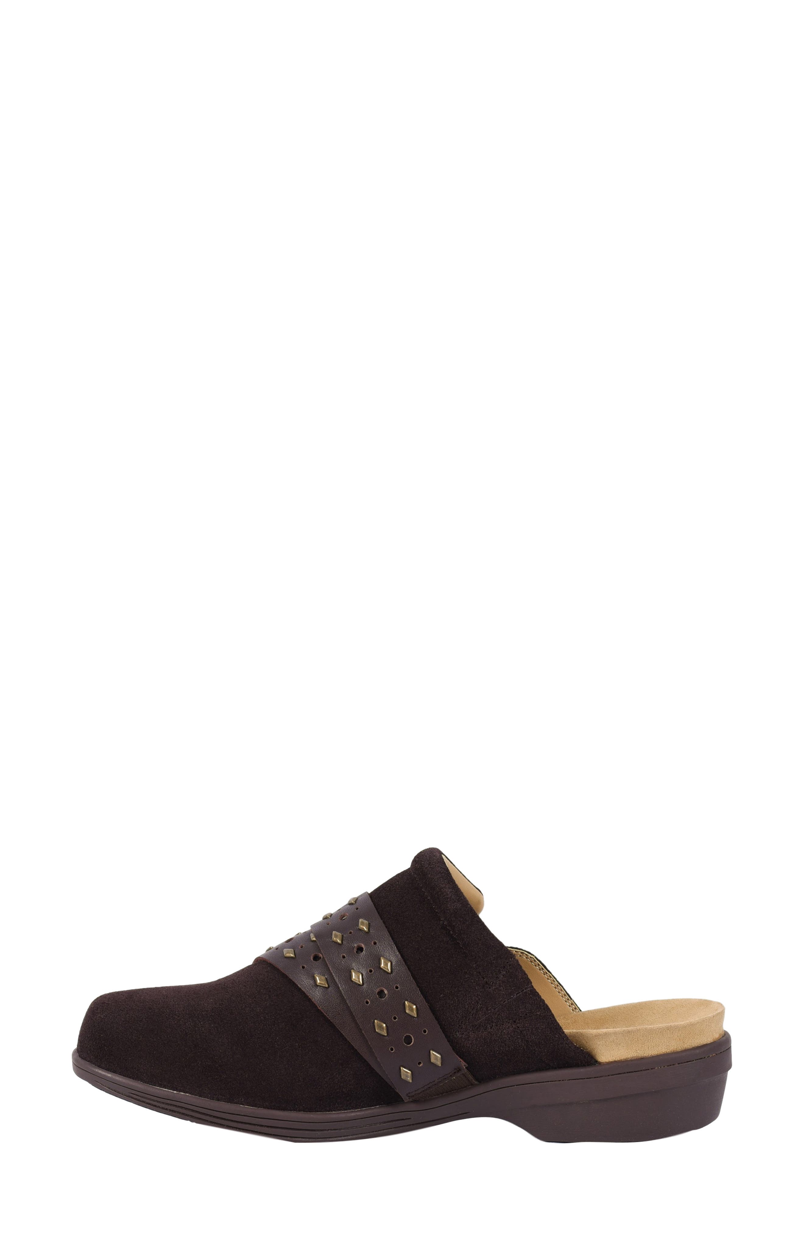 Moro Orthotic Clog, Alternate, color, CHOCOLATE