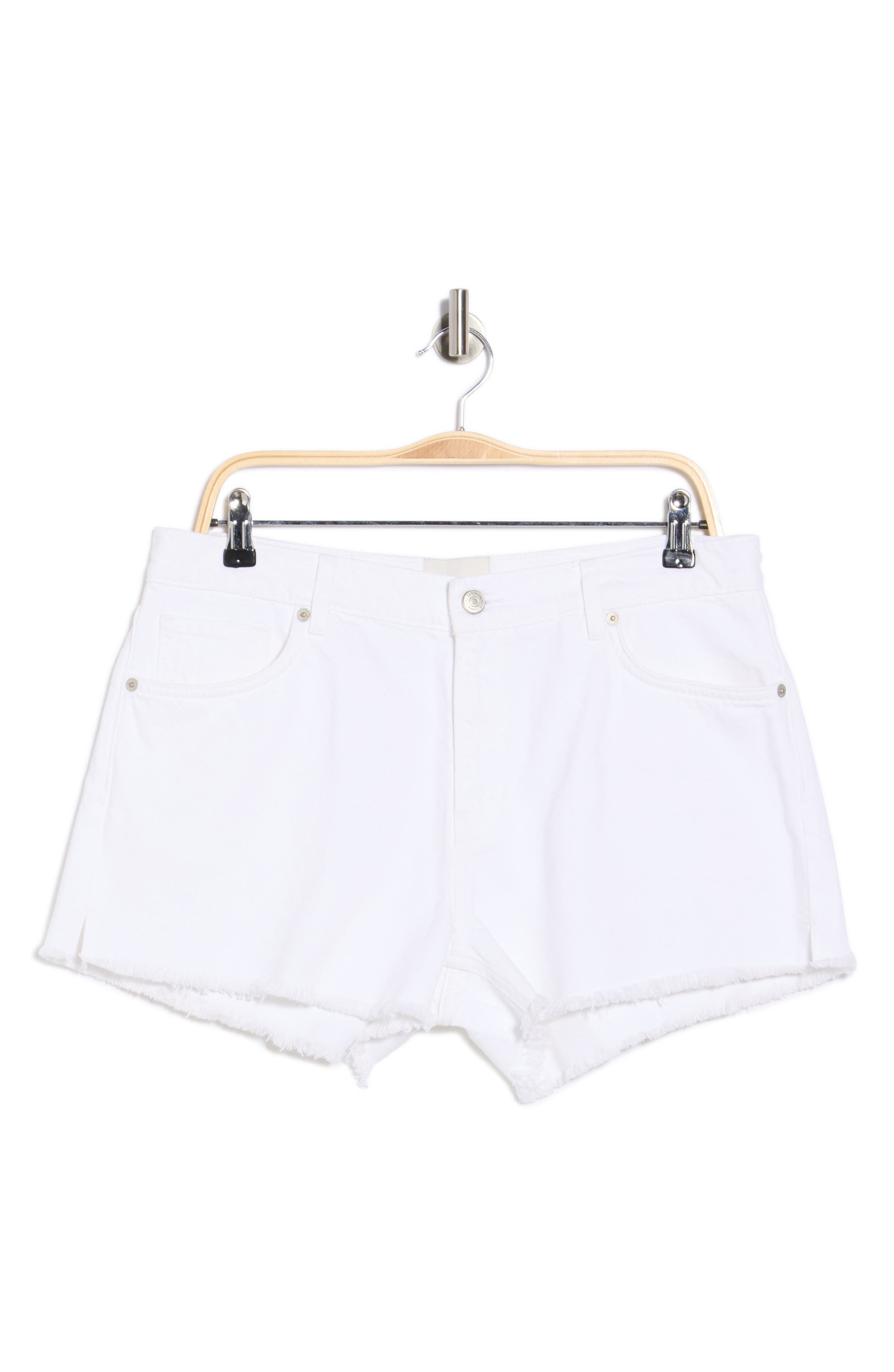 Reformation Sutton Low Rise Cutoff Denim Shorts