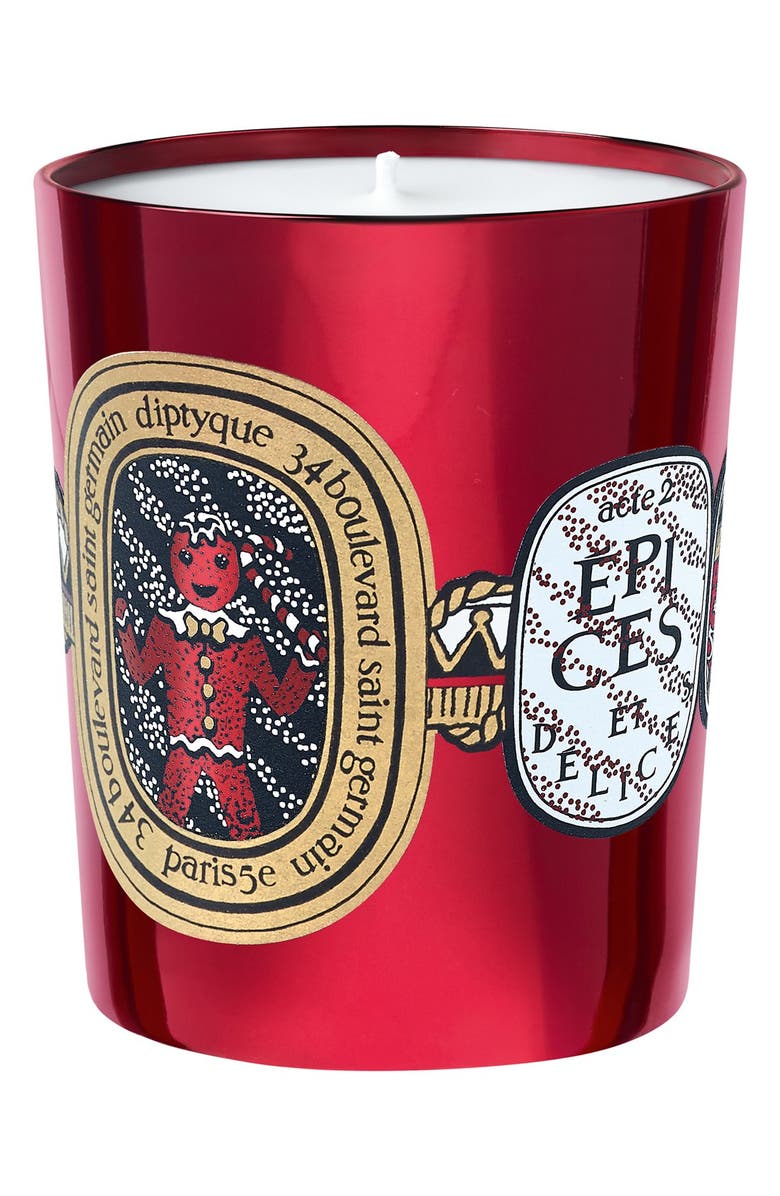 Diptyque A Night at diptyque Act 2 Épices et Délices/Delicious Spices Candle, Main, color,