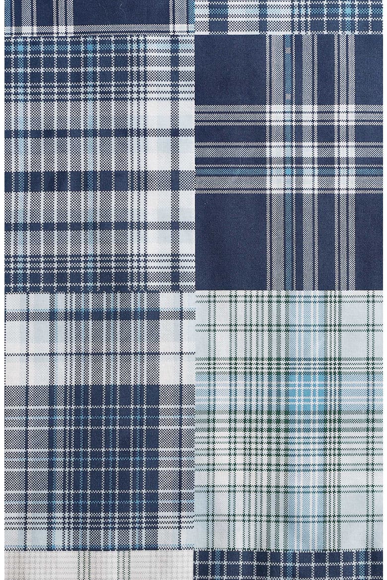 Mason Patchwork Cotton Comforter Set, Alternate, color, CAPTAINS BLUE/ GREEN