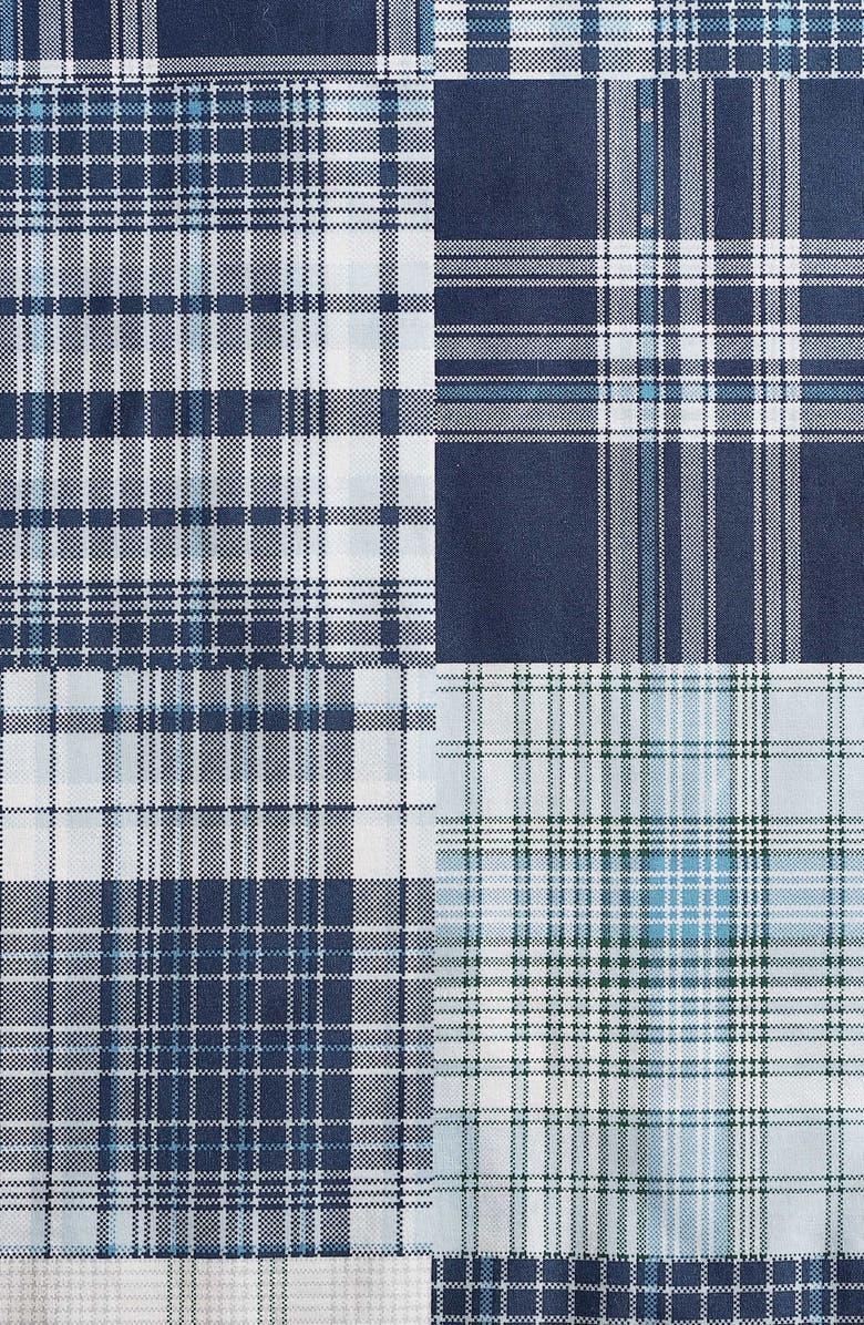 Nautica Mason Patchwork Cotton Comforter Set, Alternate, color, Captains Blue/ Green