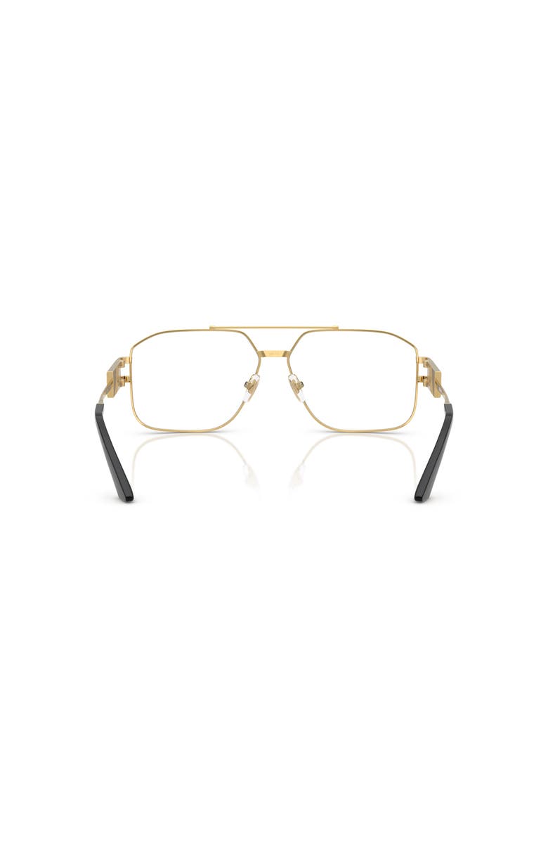 Versace 59mm Square optical glasses, Alternate, color, Gold
