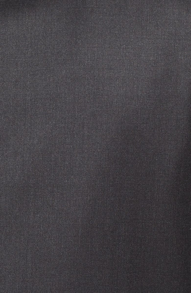 BOSS 'Pasolini/Movie' Classic Fit Charcoal Wool Suit, Alternate, color,