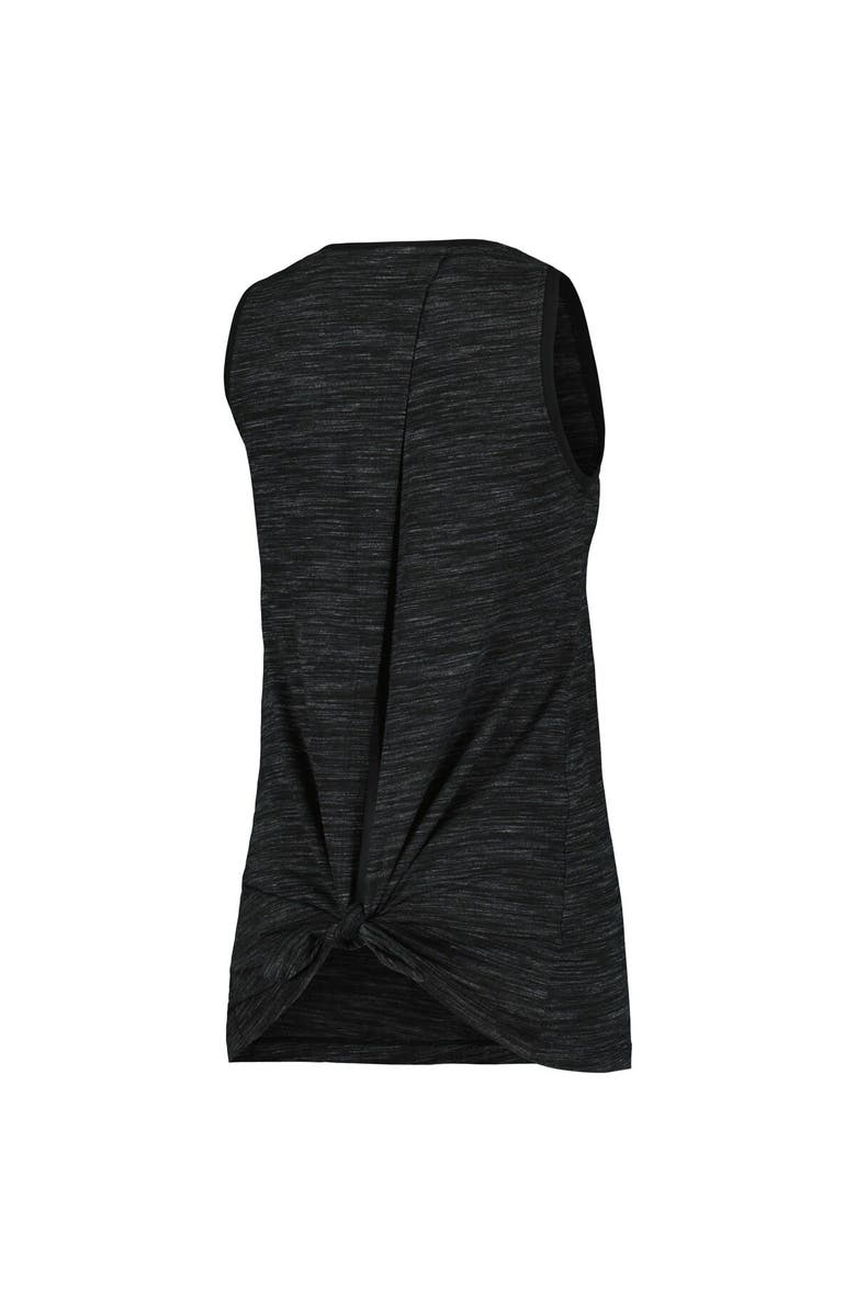 New Era Women's New Era  Black Pittsburgh Steelers  Space Dye Active Tank Top, Alternate, color, Black