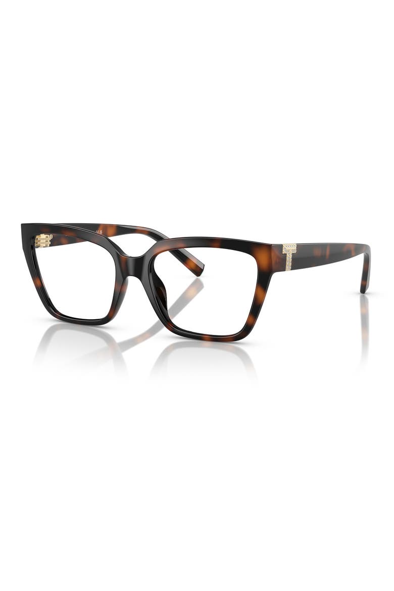 52mm Square Optical Glasses, Alternate, color, HAVANA