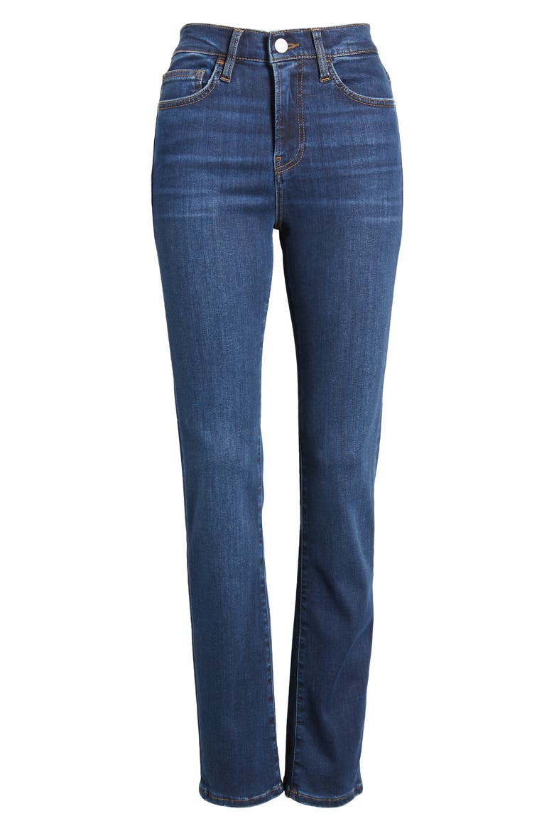 Le High Straight Leg Long Jeans, Alternate, color, MAJESTY