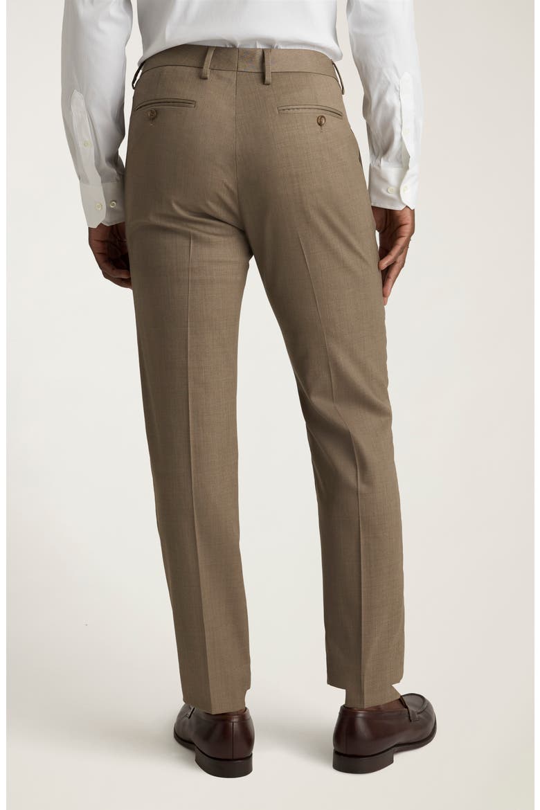 Jetsetter Stretch Wool Suit Pants, Alternate, color, TAN
