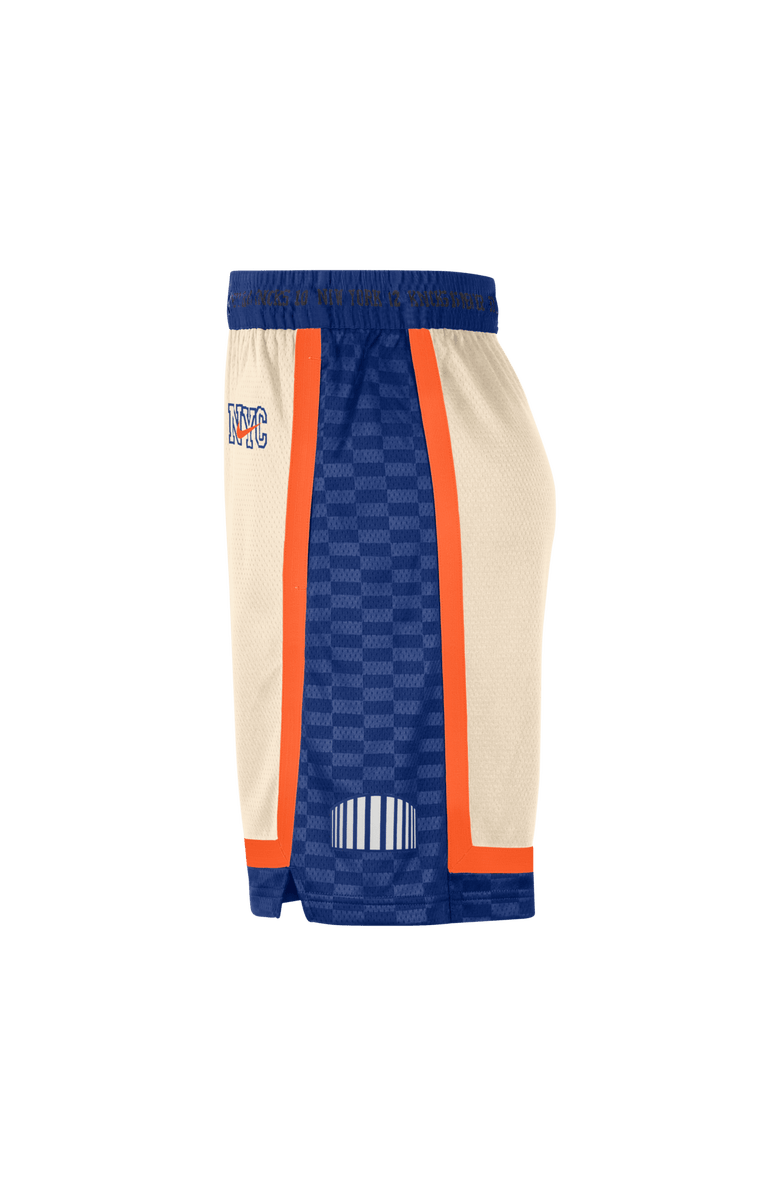 Nike Men's Nike  Natural New York Knicks 2025/26 City Edition Remix Dri-FIT Swingman Shorts, Alternate, color, Natural