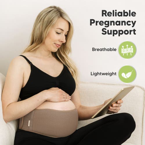 Keababies Ease Maternity Support Belt In Warm Tan