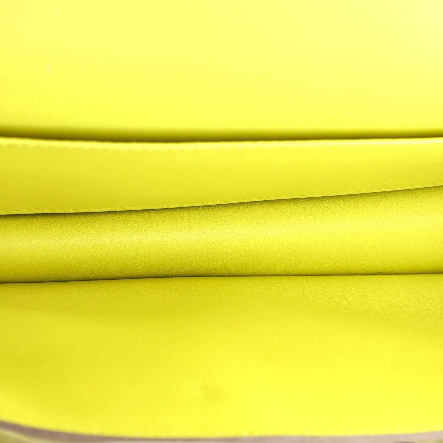 Pre-Owned Hermes Constance Elan Bag Epsom 25, Alternate, color, Lime