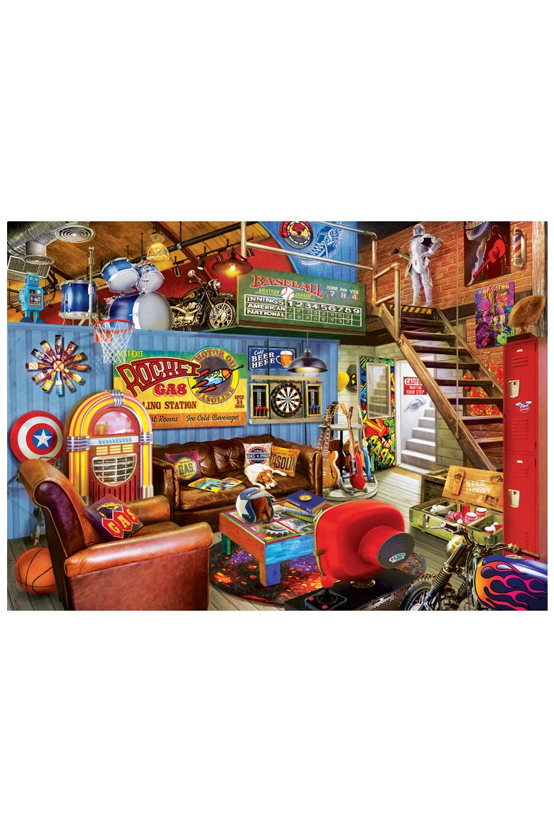 The Hideout 1000 Piece Jigsaw Puzzle, Alternate, color, Multicolor