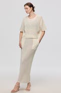 JUANA Marina Open Knit Skirt