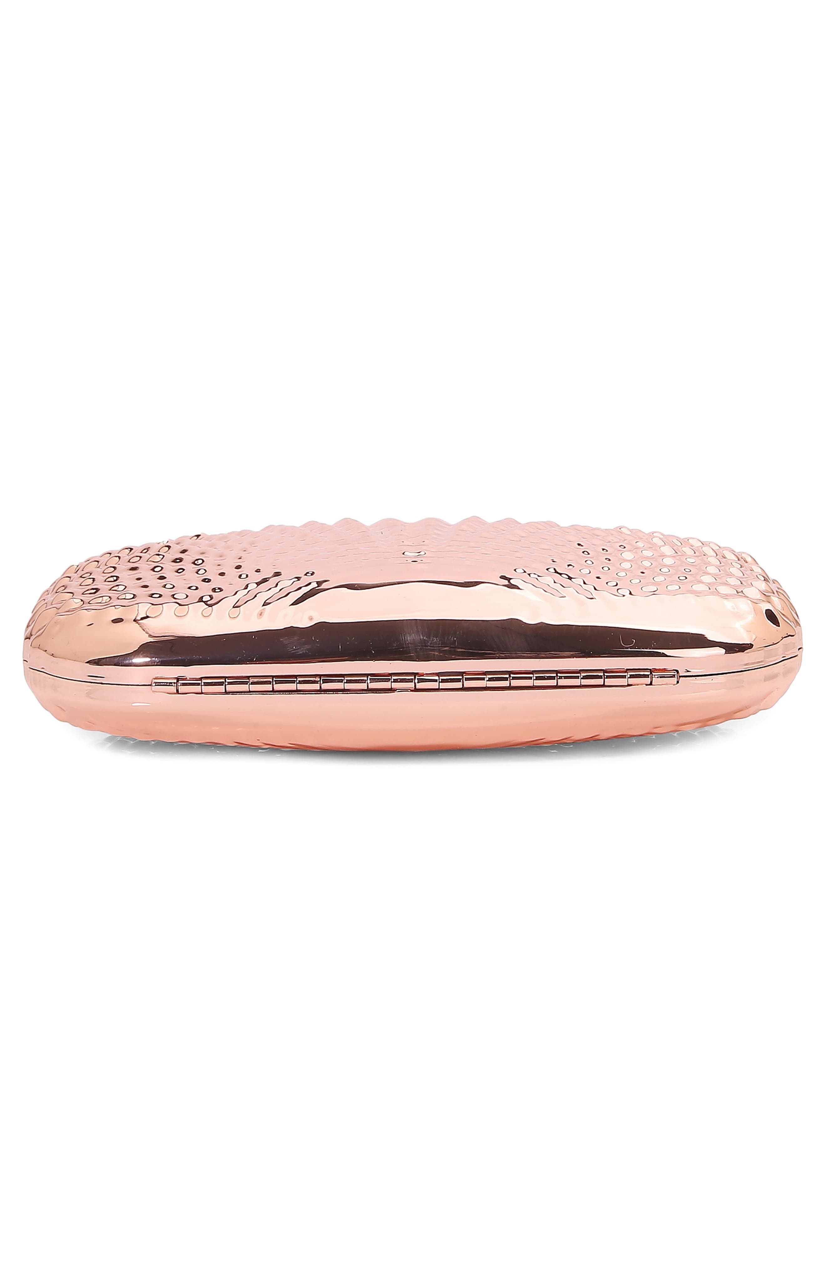 Shell Clutch, Alternate, color, CHAMPAGNE