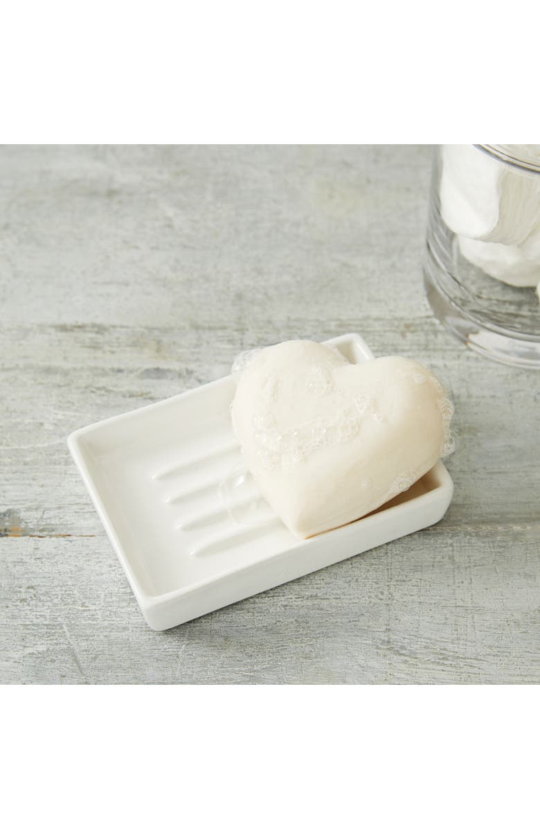 The White Company Newcombe Soap Dish, Alternate, color,