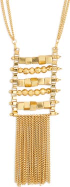 Karine Sultan Boho Tassel Necklace