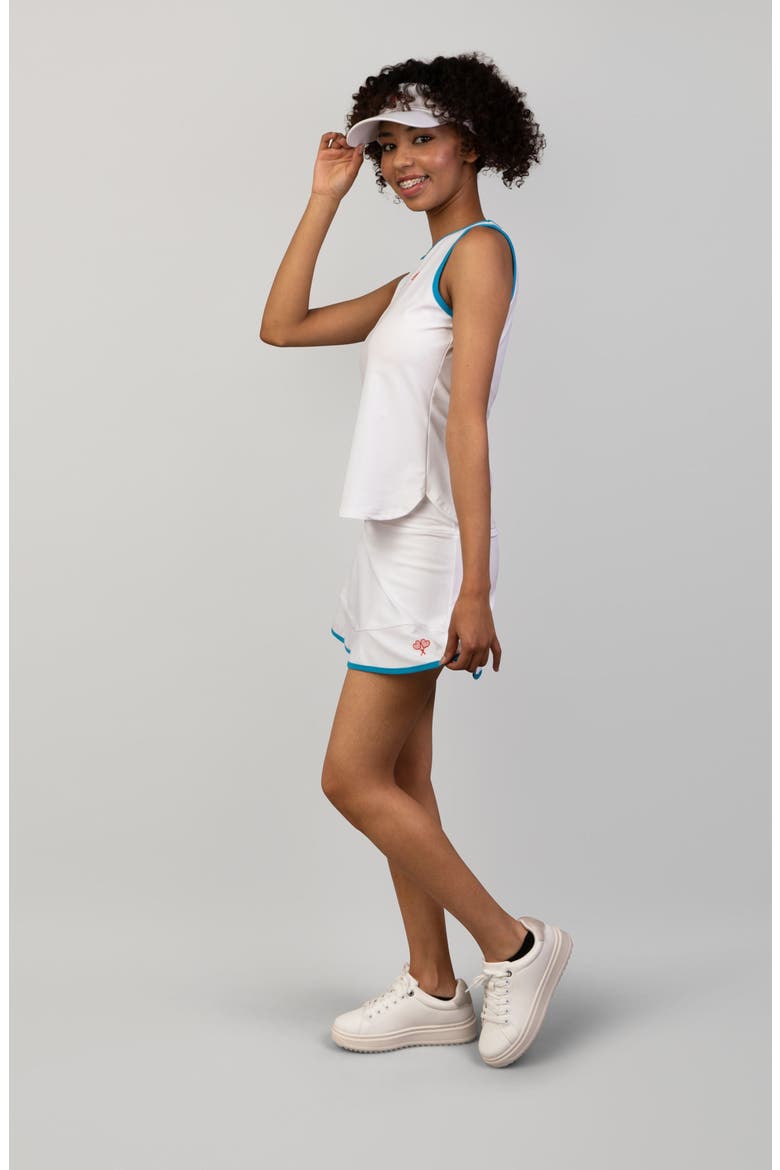 Women's Nettie Skort, Alternate, color, Aqua