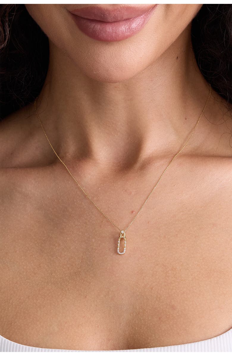 Bony Levy Solstice Diamond Pendant Necklace, Alternate, color, 18Ky