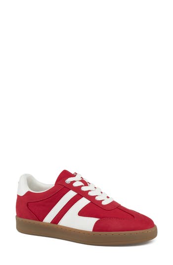 Jslides Pippa Low Top Sneaker In Red