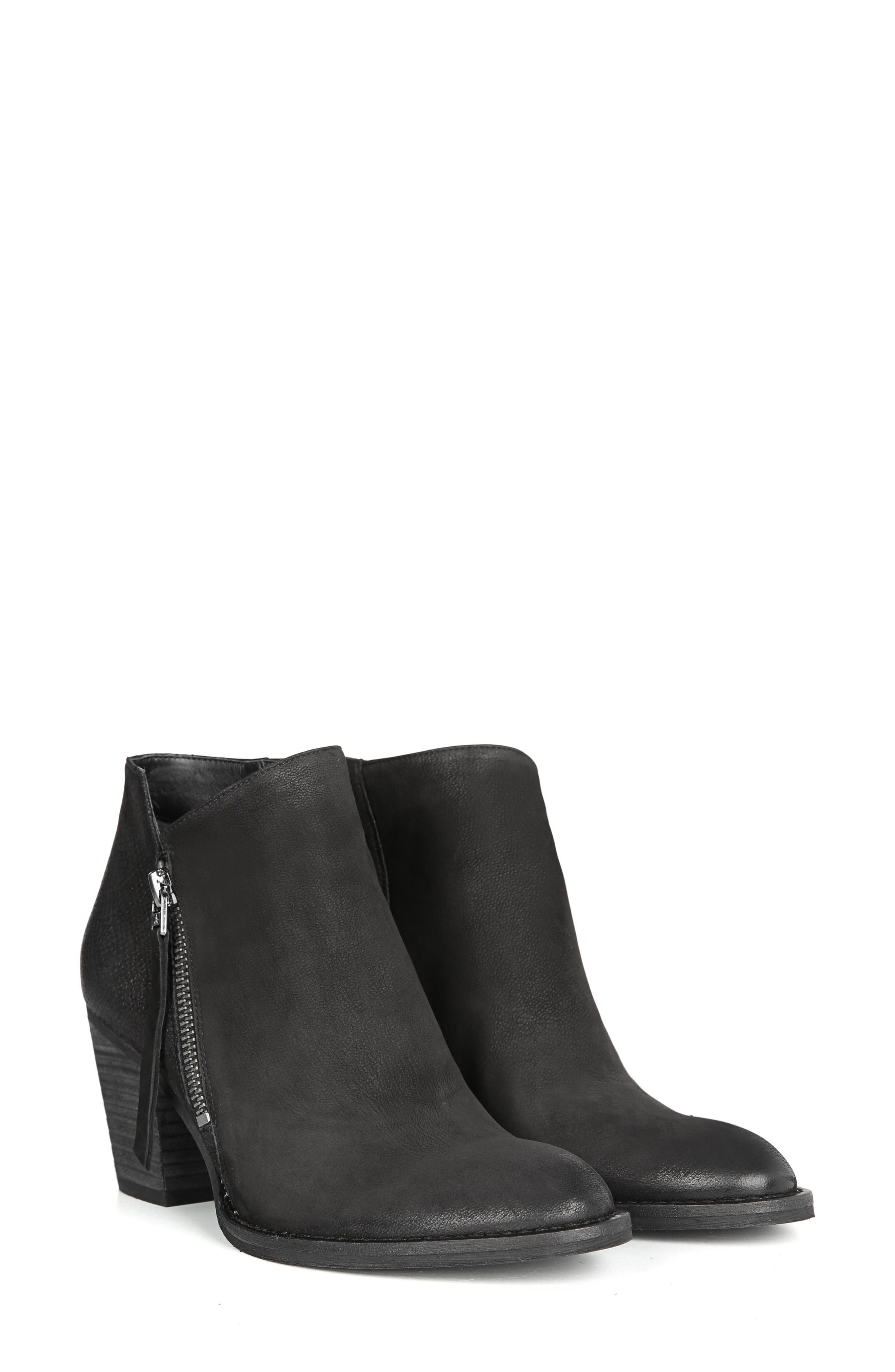 Macon Bootie, Main, color, BLACK NUBUCK LEATHER