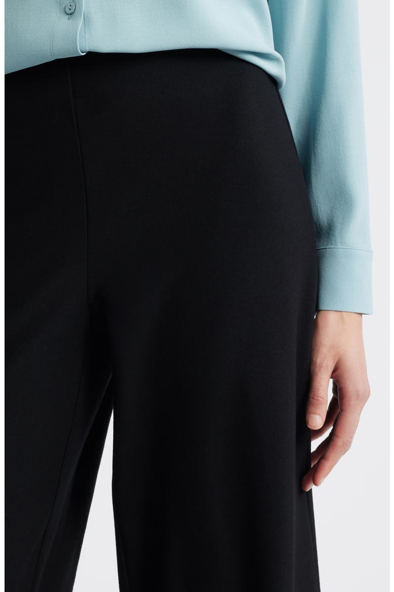 Ankle Wide Leg Pants, Alternate, color, BLACK