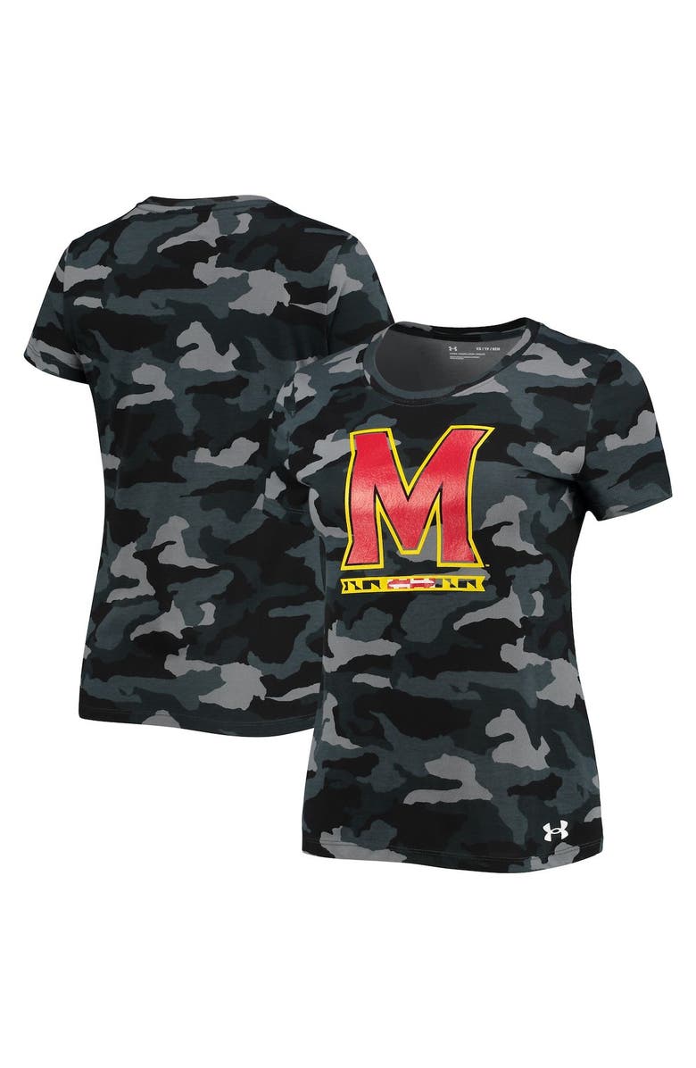 Under Armour Women's Under Armour Camo Maryland Terrapins T-Shirt, Main, color, 