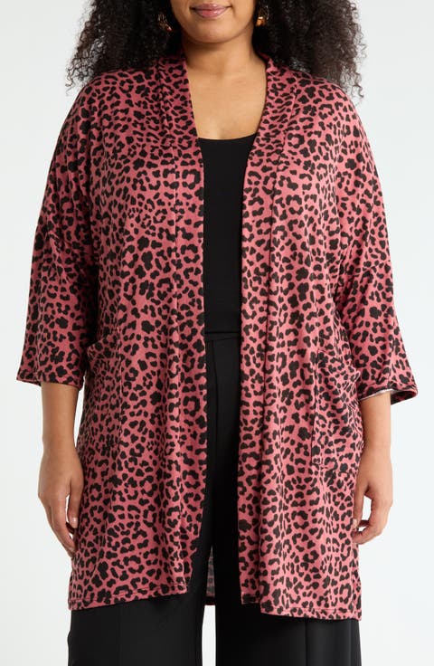 Three-Quarter Sleeve Duster (Plus)