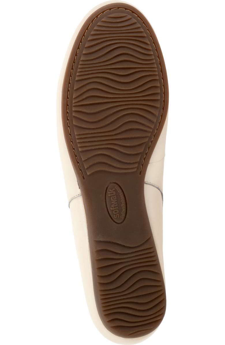 SoftWalk<sup>®</sup> Sandy Slingback Flat, Alternate, color, Ivory
