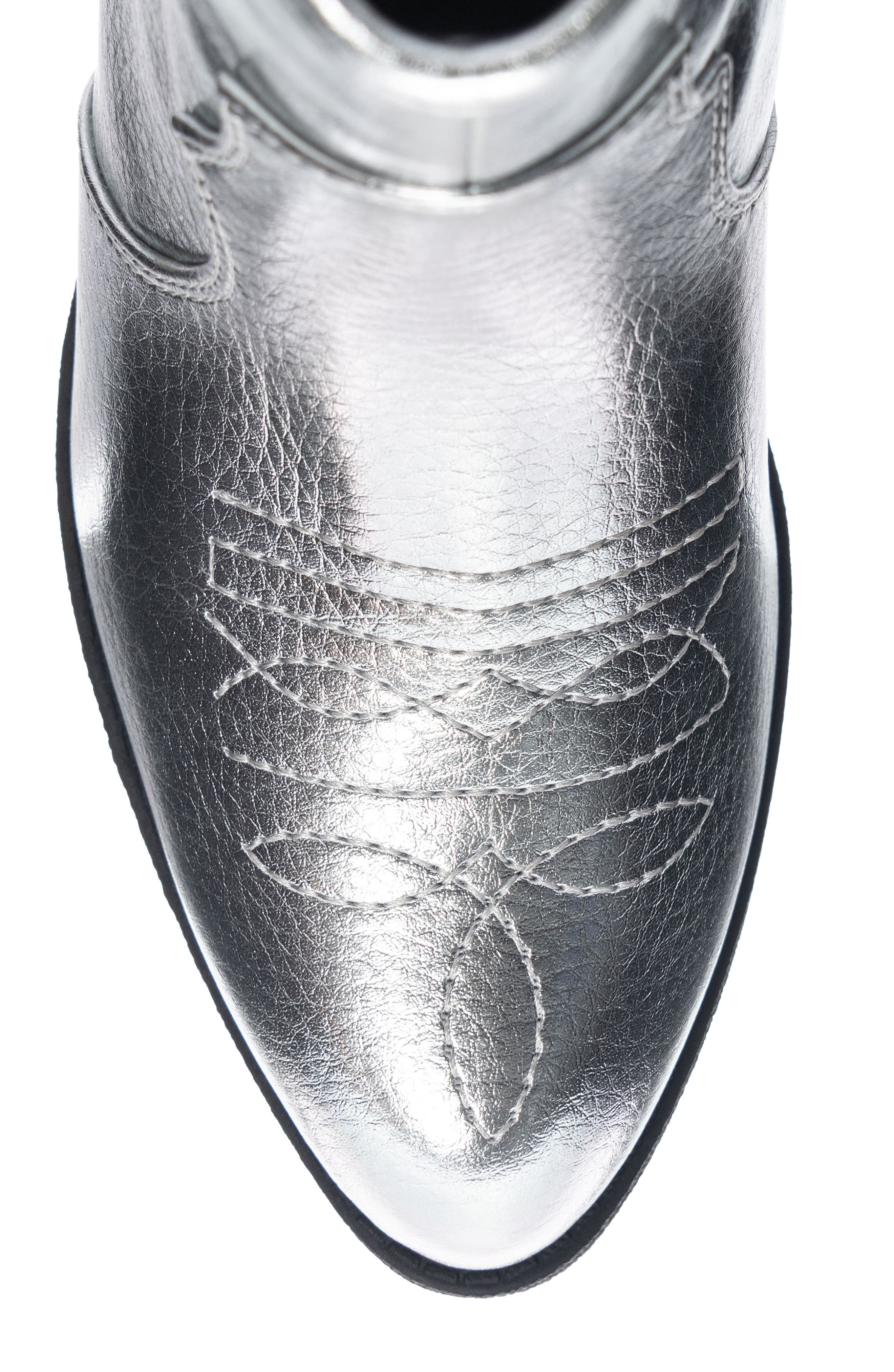 Unite Western Bootie, Alternate, color, SILVER
