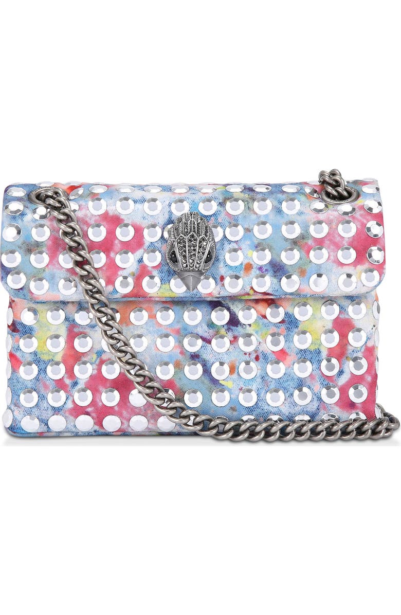 Kurt Geiger London Mini Kensington Sequin Fabric Convertible Crossbody Bag, Main, color,