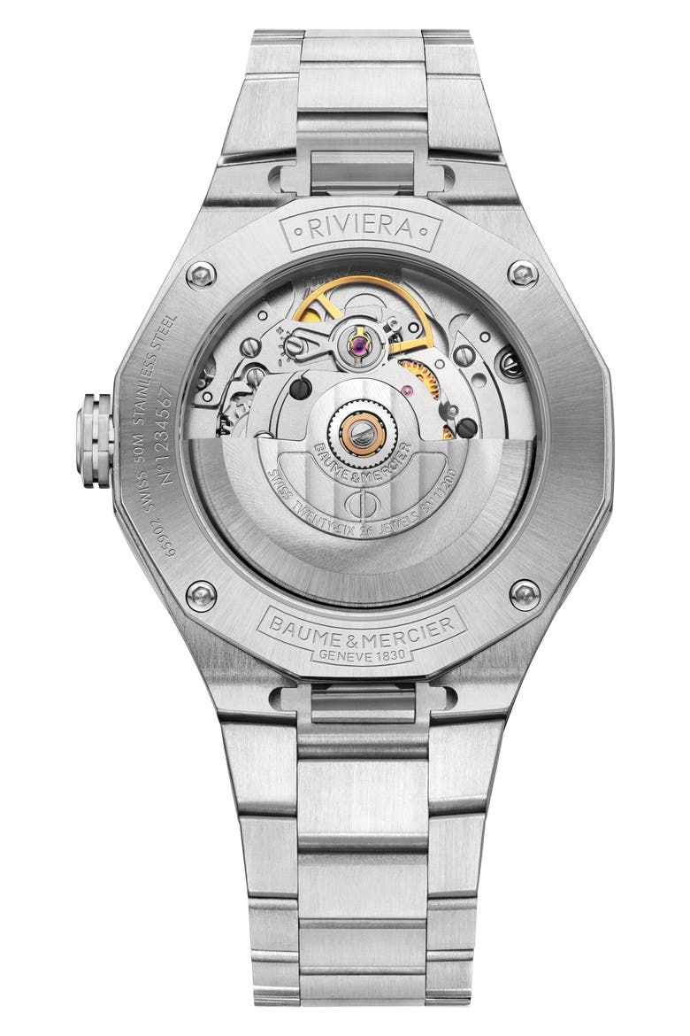 Riviera 10764 Bracelet Watch, 36mm, Alternate, color, LACQUERED TERRACOTTA