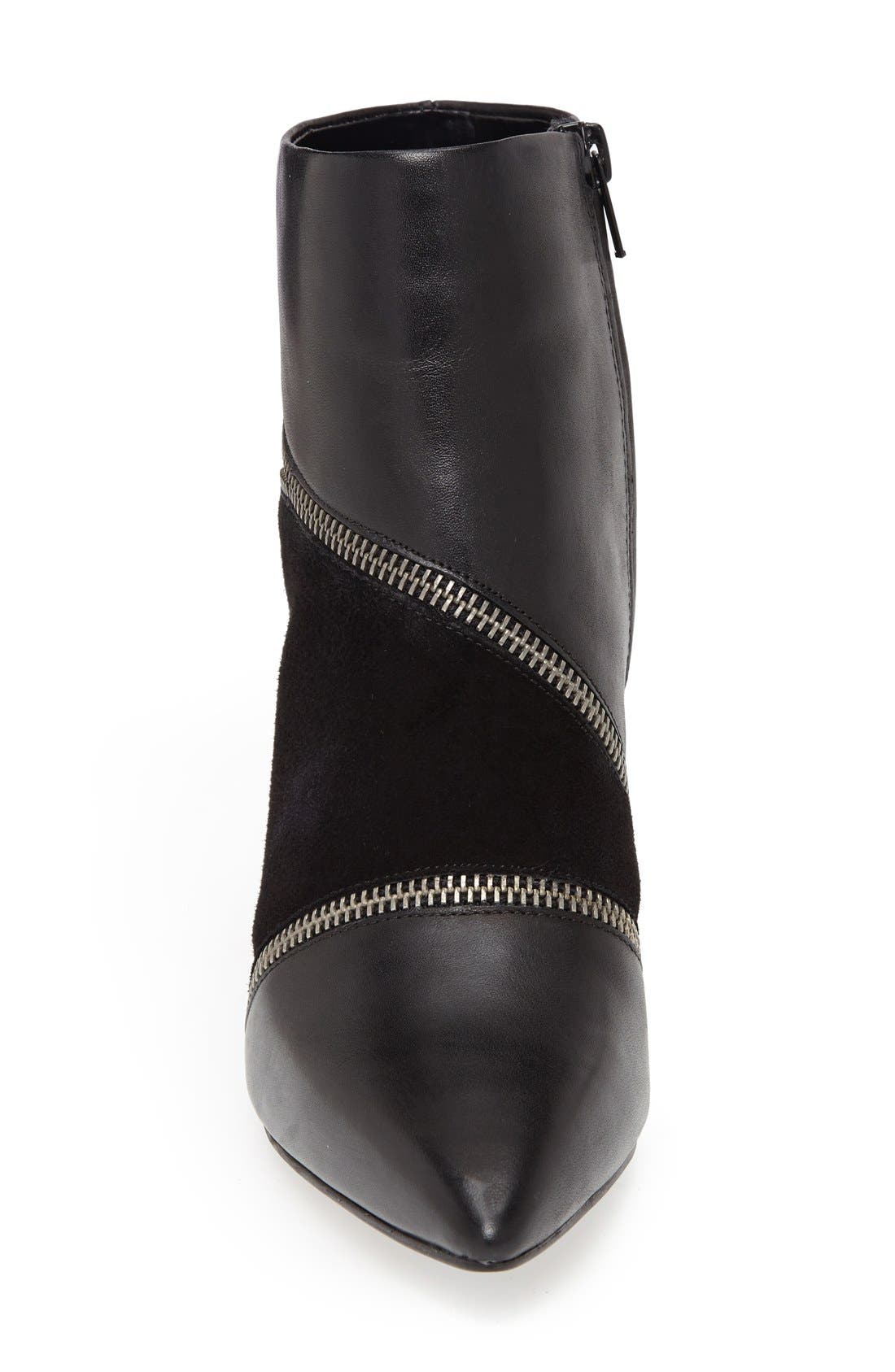 'Lact' Bootie, Alternate, color, BLACK