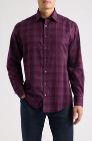 Nordstrom Regular Fit Flannel Button Down Shirt