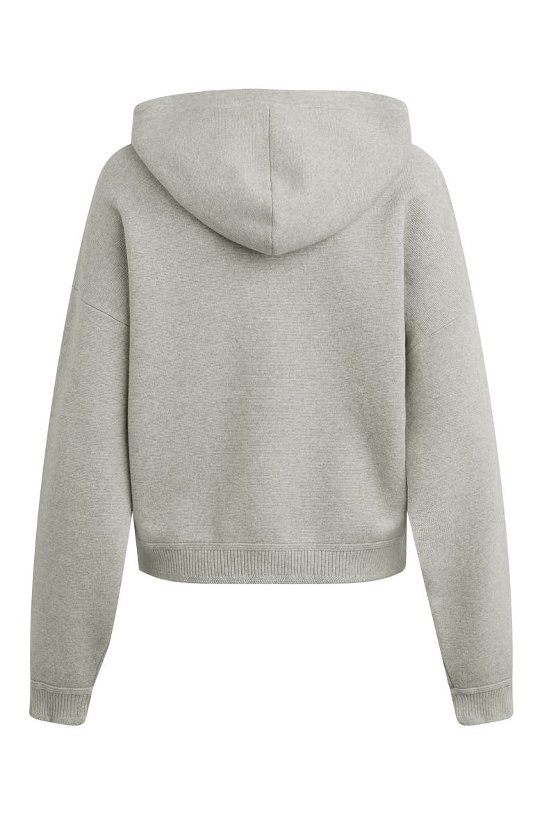 The Staying In Cotton & Cashmere Hoodie, Alternate, color, HEATHER GREY