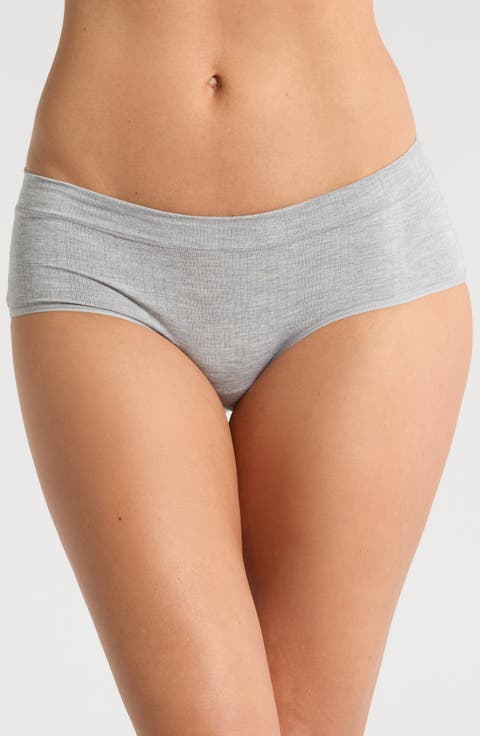 Pack of 3 Textured Hipster Briefs