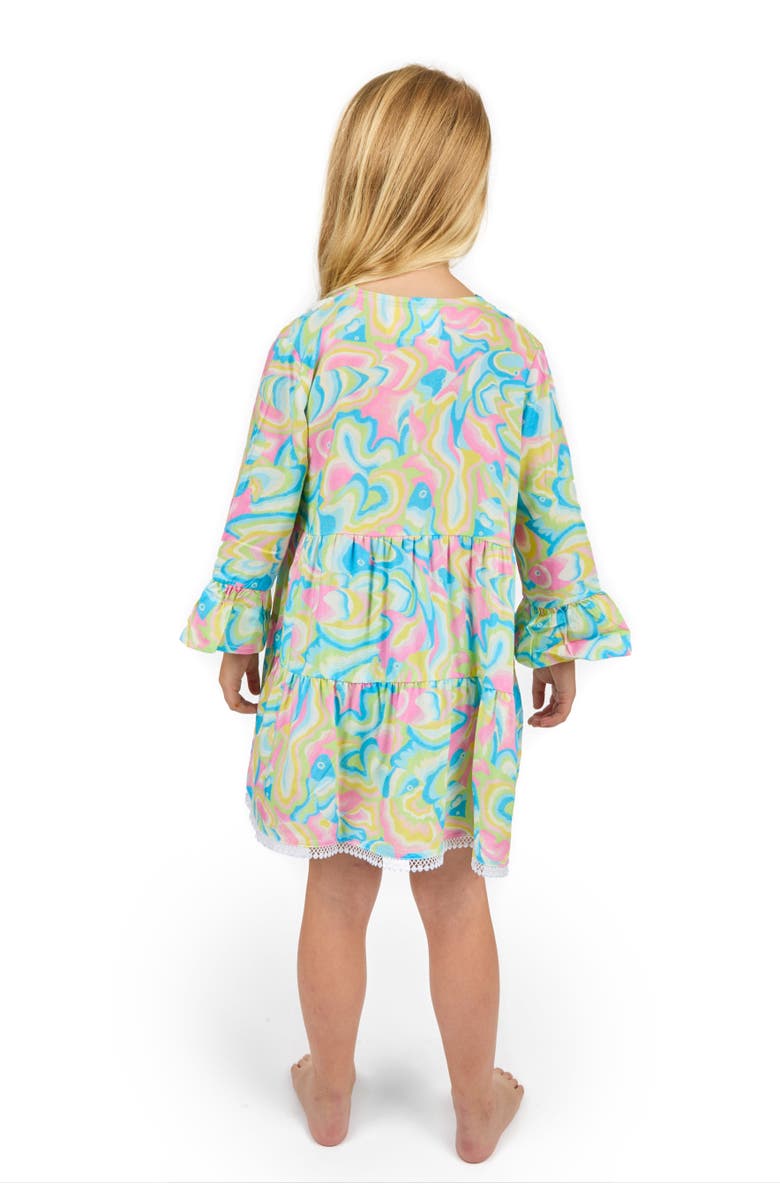 Kenny Flowers The St. Lucia - Girls Tunic Dress, Alternate, color, Multi