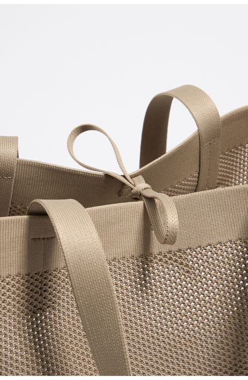 Bimba Y Lola Medium Flyknit Shopper Bag In Neutral