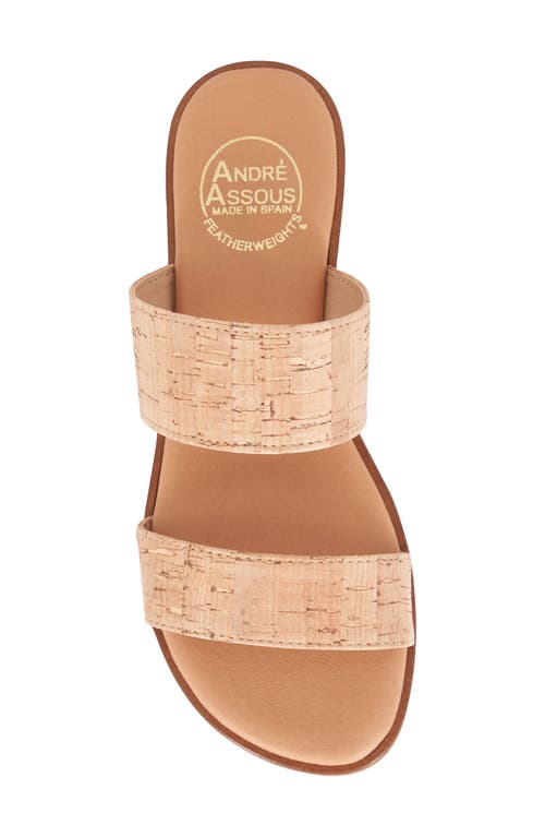 Andre Assous André Assous Galia Featherweights™ Slide Sandal In Natural