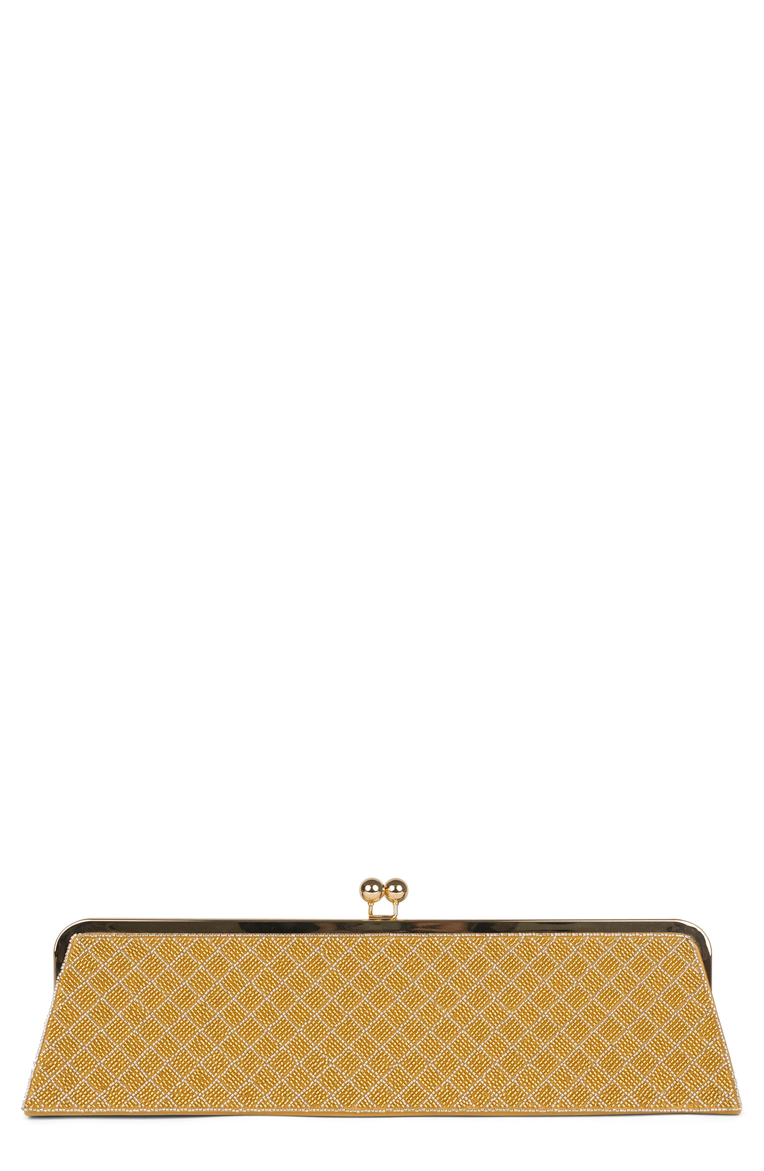 Jeffrey Campbell Beaded Clutch, Main, color, 