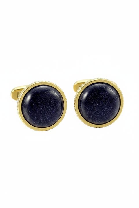 Celestial Goldstone Cufflinks