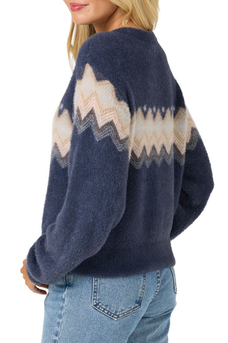 Kieren Crewneck Sweater, Alternate, color, NAVY