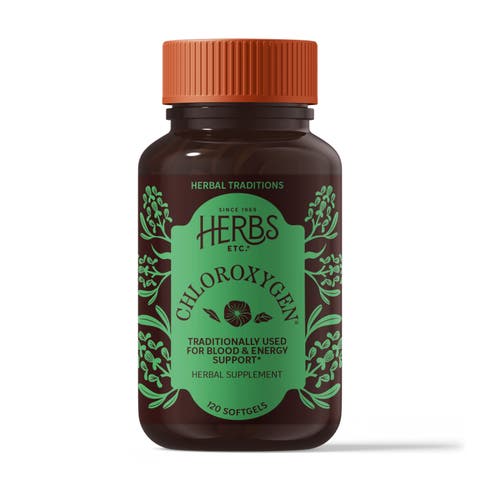 ChlorOxygen Chlorophyll Concentrate - Aids Healthy Blood Circulation - High-Altitude Environment Support - Energy Support - 120 Softgels (120 Servings)